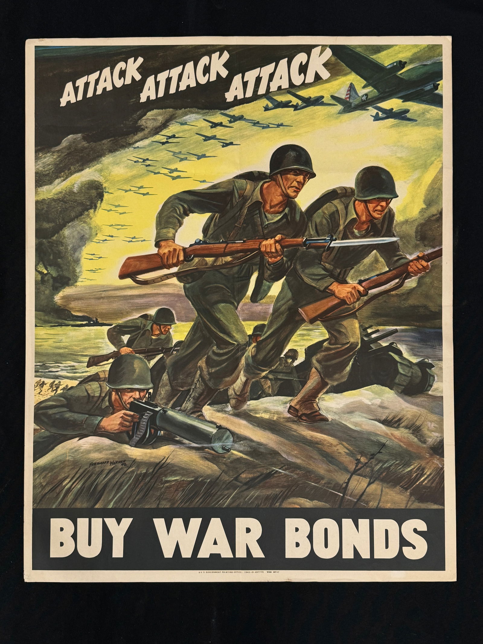 Attack, Attack, Attack WWII Posters (1 of 3)