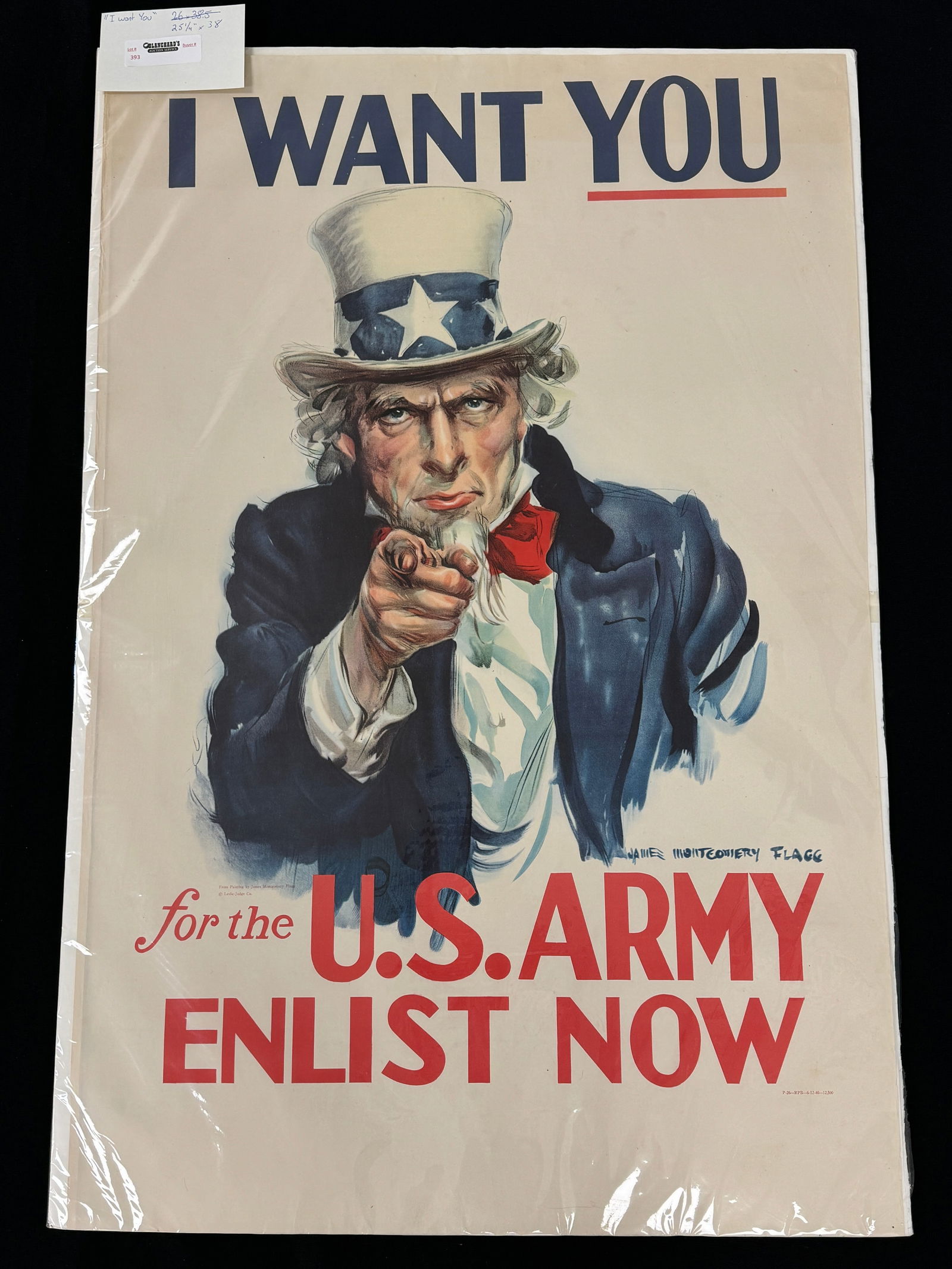 I Want You WWII Recruiting Poster (1 of 3)