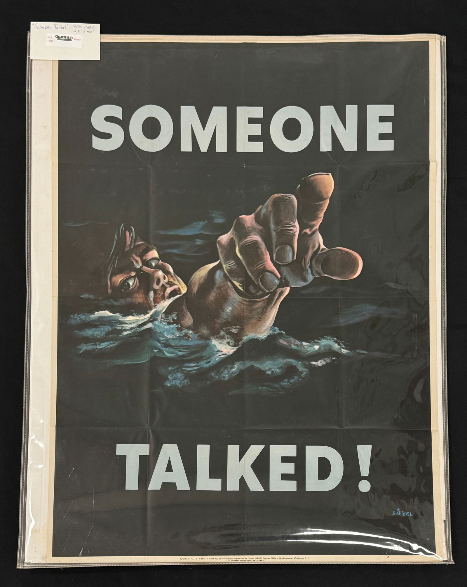 Someone Talked! WWII Poster (1 of 3)