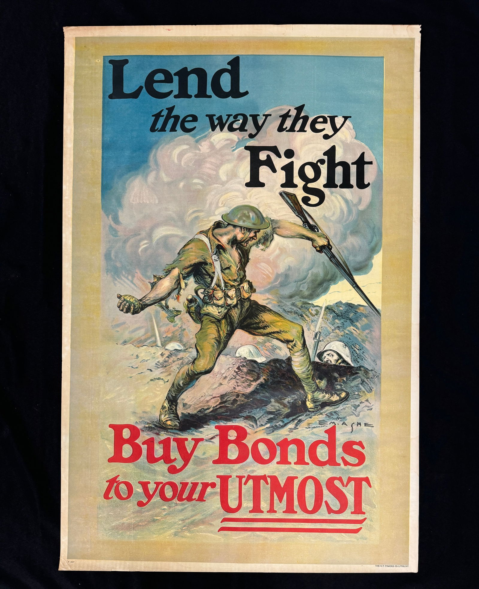 Lend the Way They Fight War Poster (1 of 3)