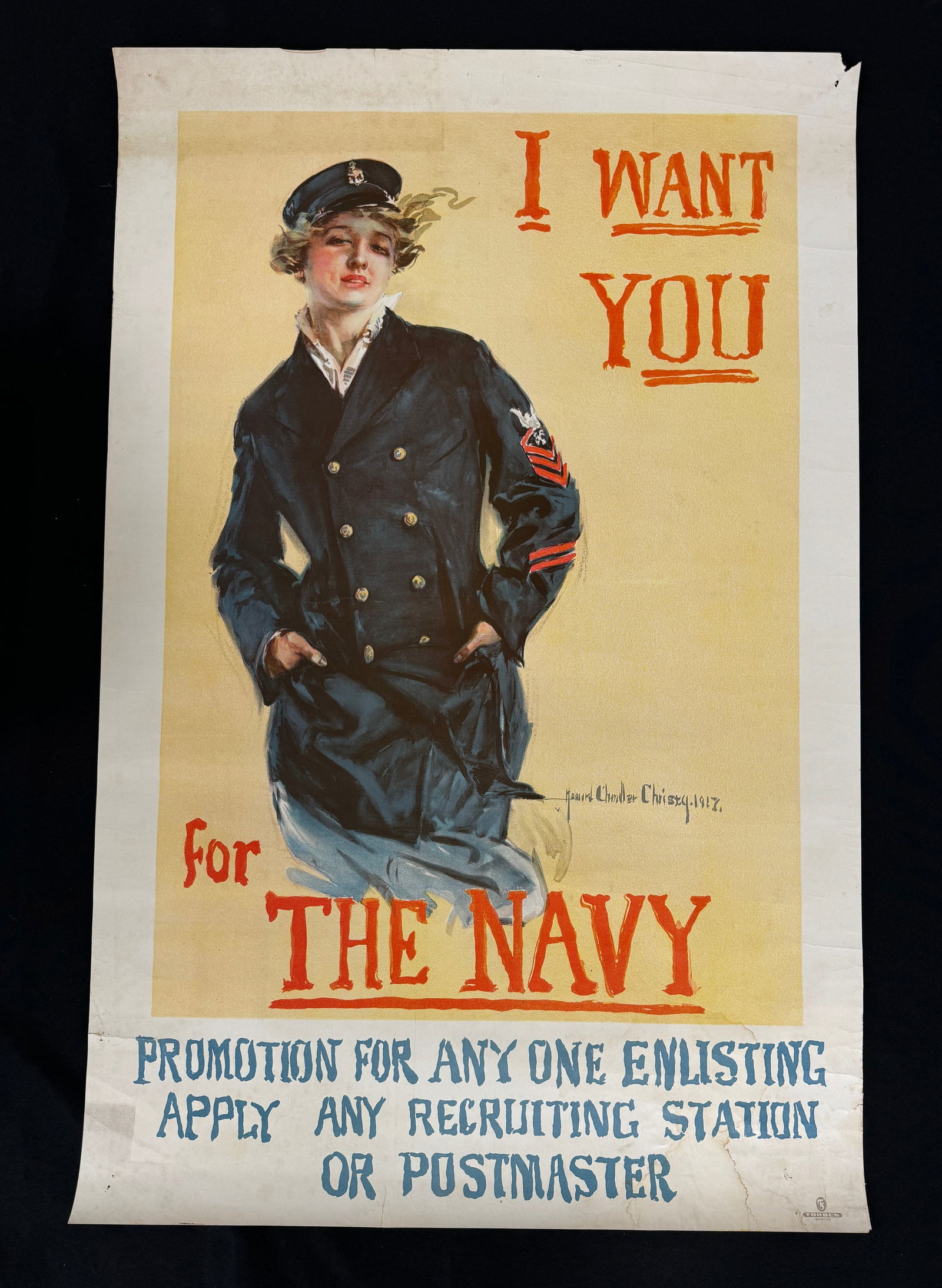 I Want You For The Navy Poster (1 of 4)