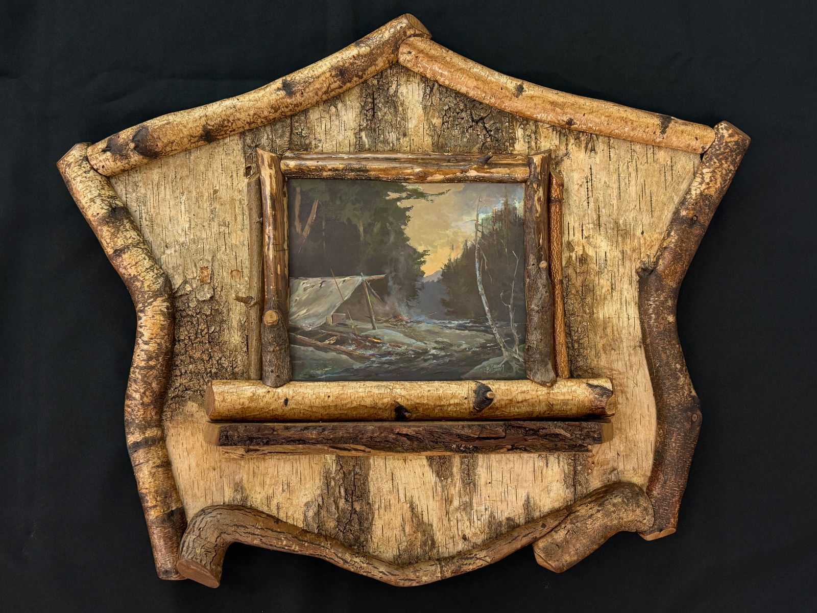 Barney Bellinger Cedar River Tent Camp Custom Art (1 of 4)