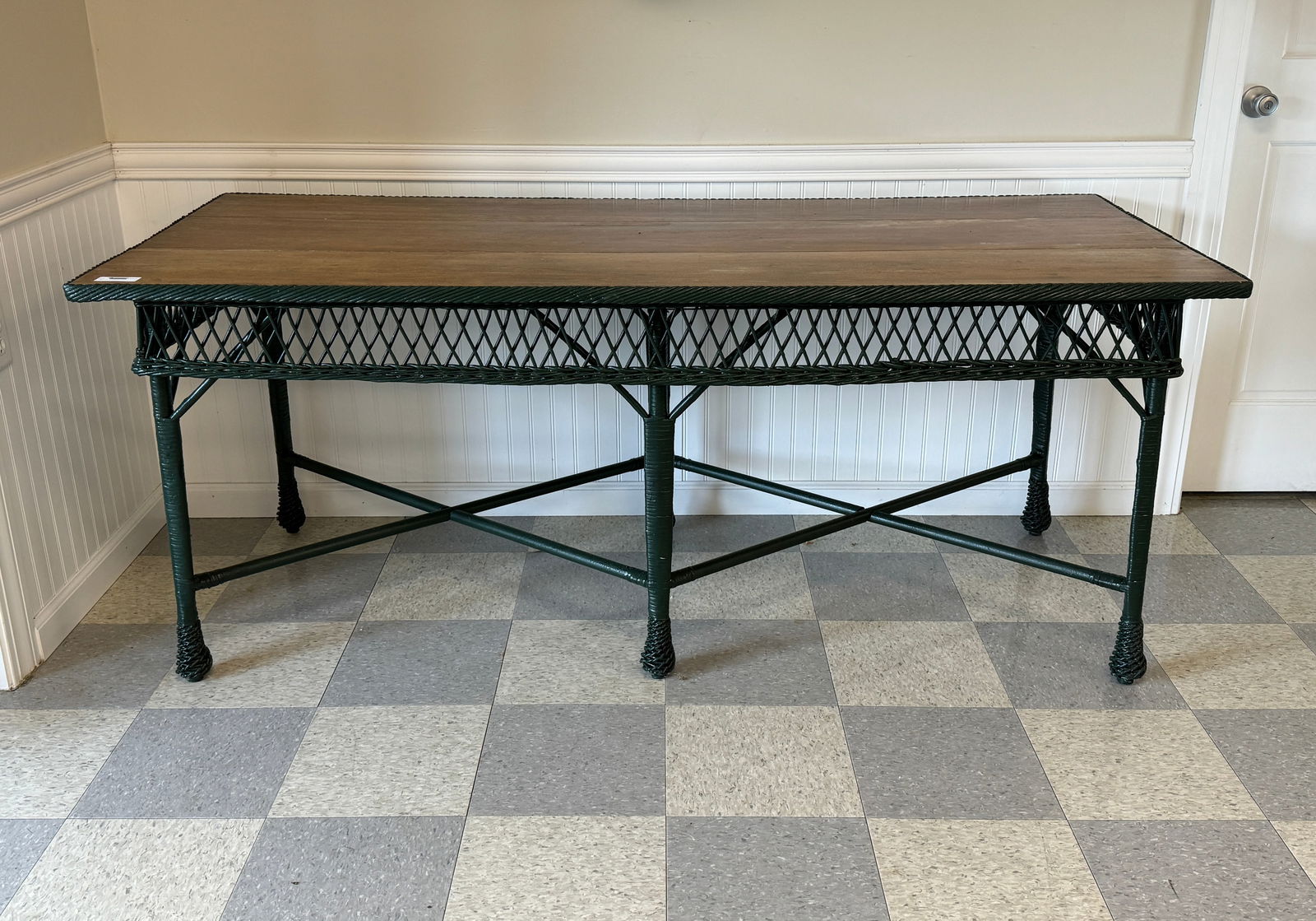 Bar Harbor Wicker Table (1 of 4)