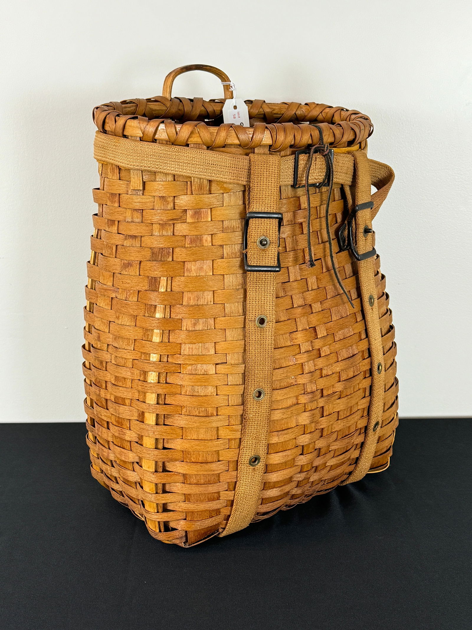 Adirondack Pack Basket with Original Canvas Straps (1 of 4)
