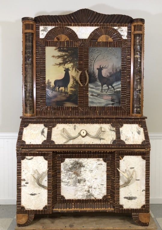 Dwyane Thompson Rustic Adirondack Secretary (1 of 8)