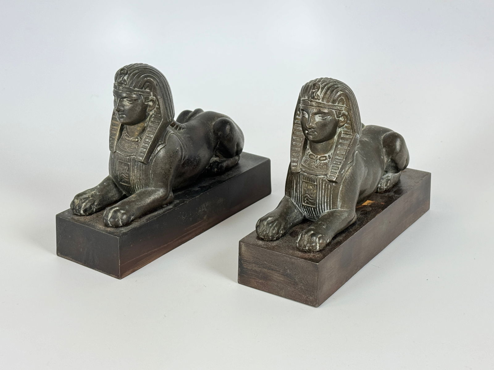 Egyptian Revival Sphinx Bookends (1 of 4)