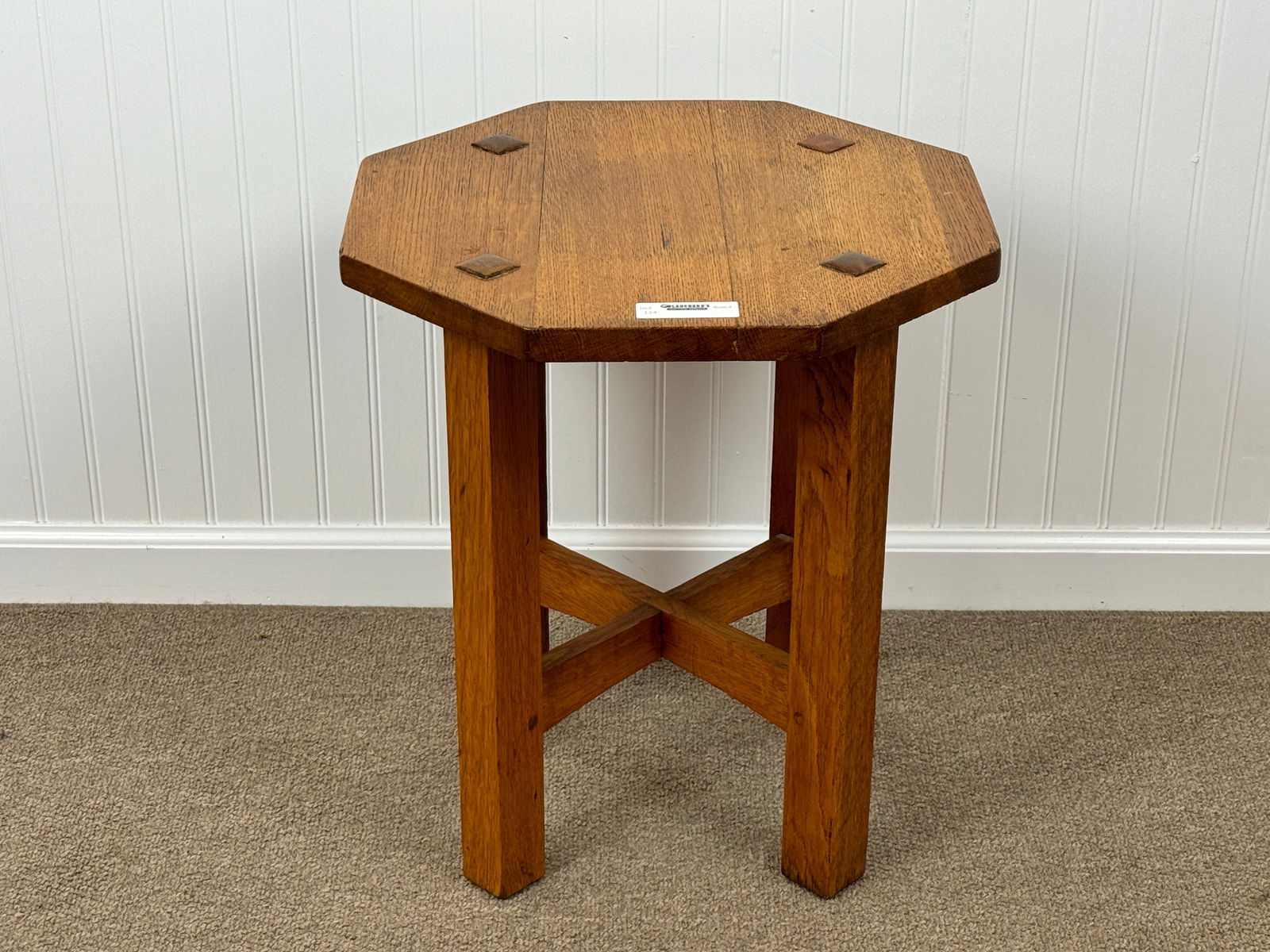 L & JG Stickley No 558 Taboret Stand (1 of 4)