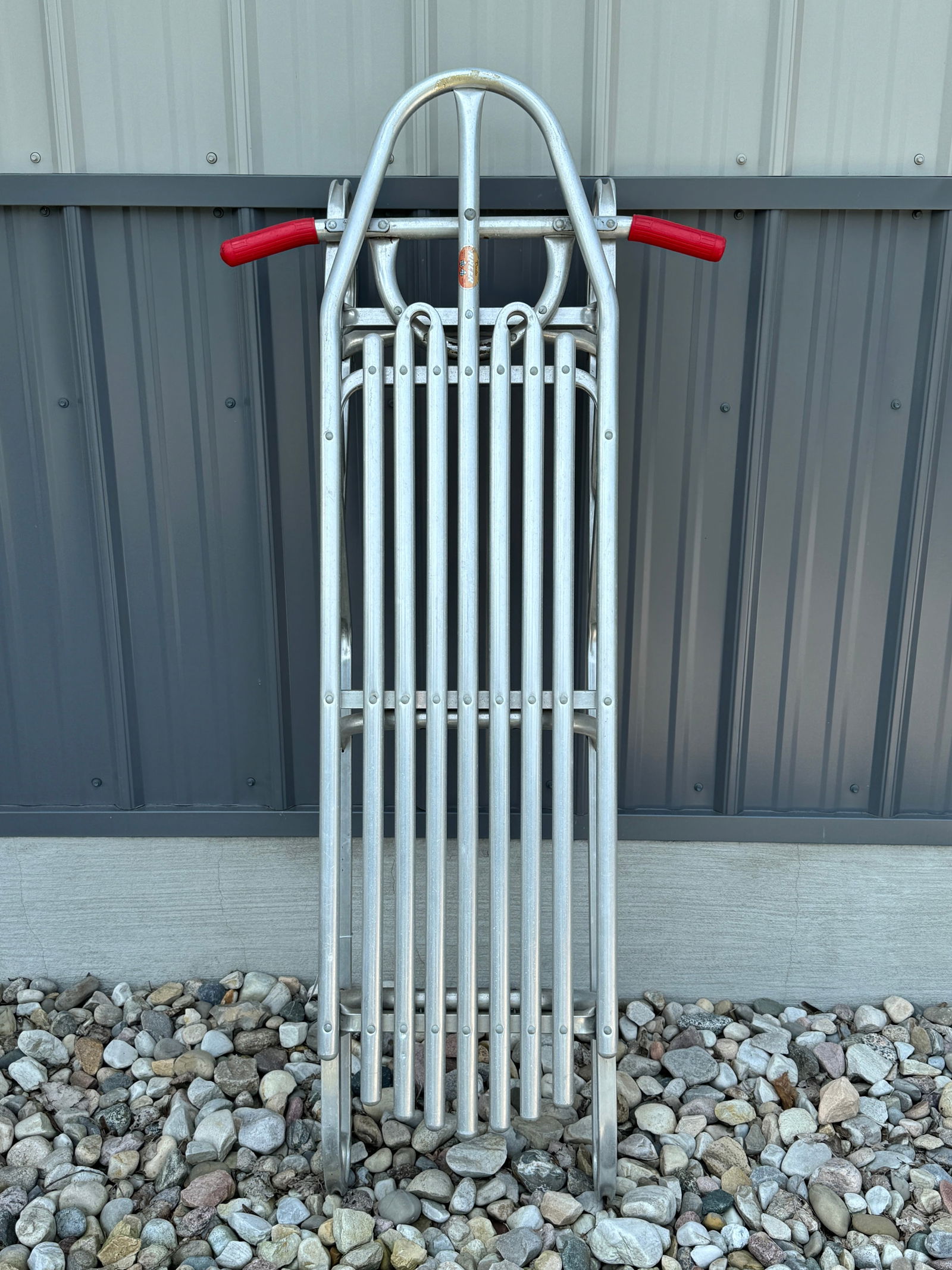 Duralite Racer Vintage Aluminum Runner Sled (1 of 3)