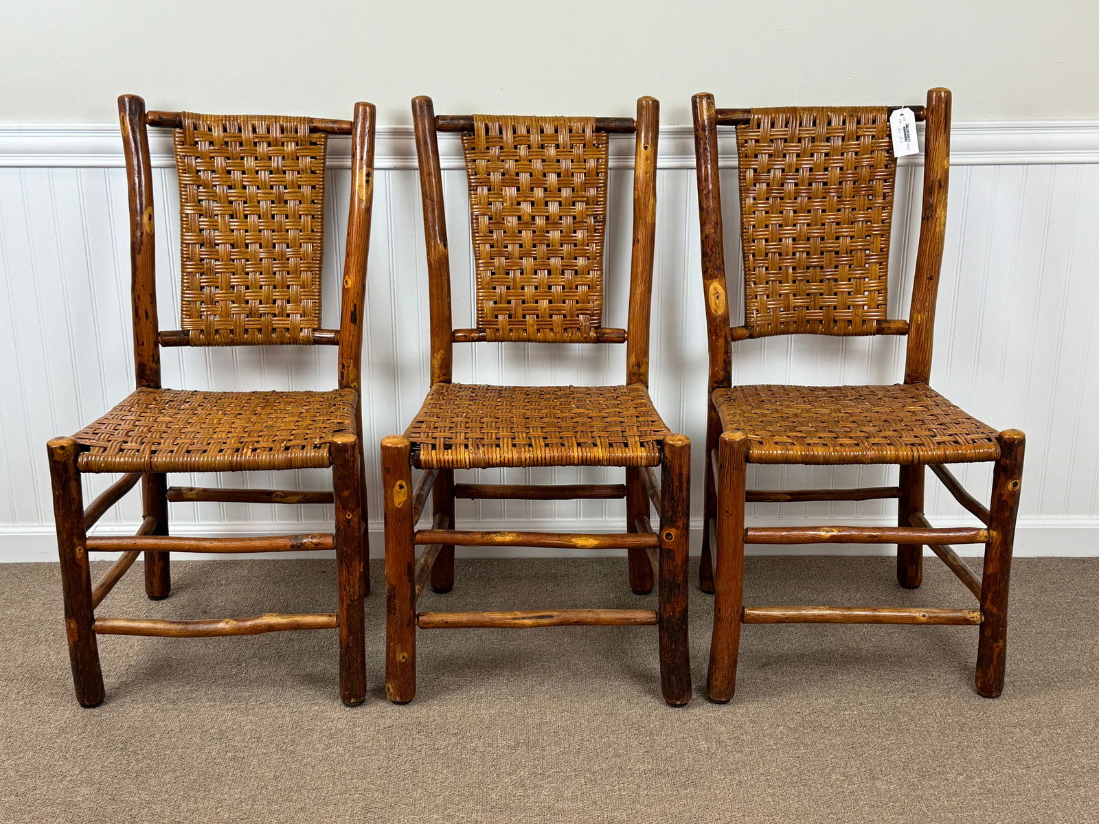 3 Old Hickory Dining Chairs (1 of 5)