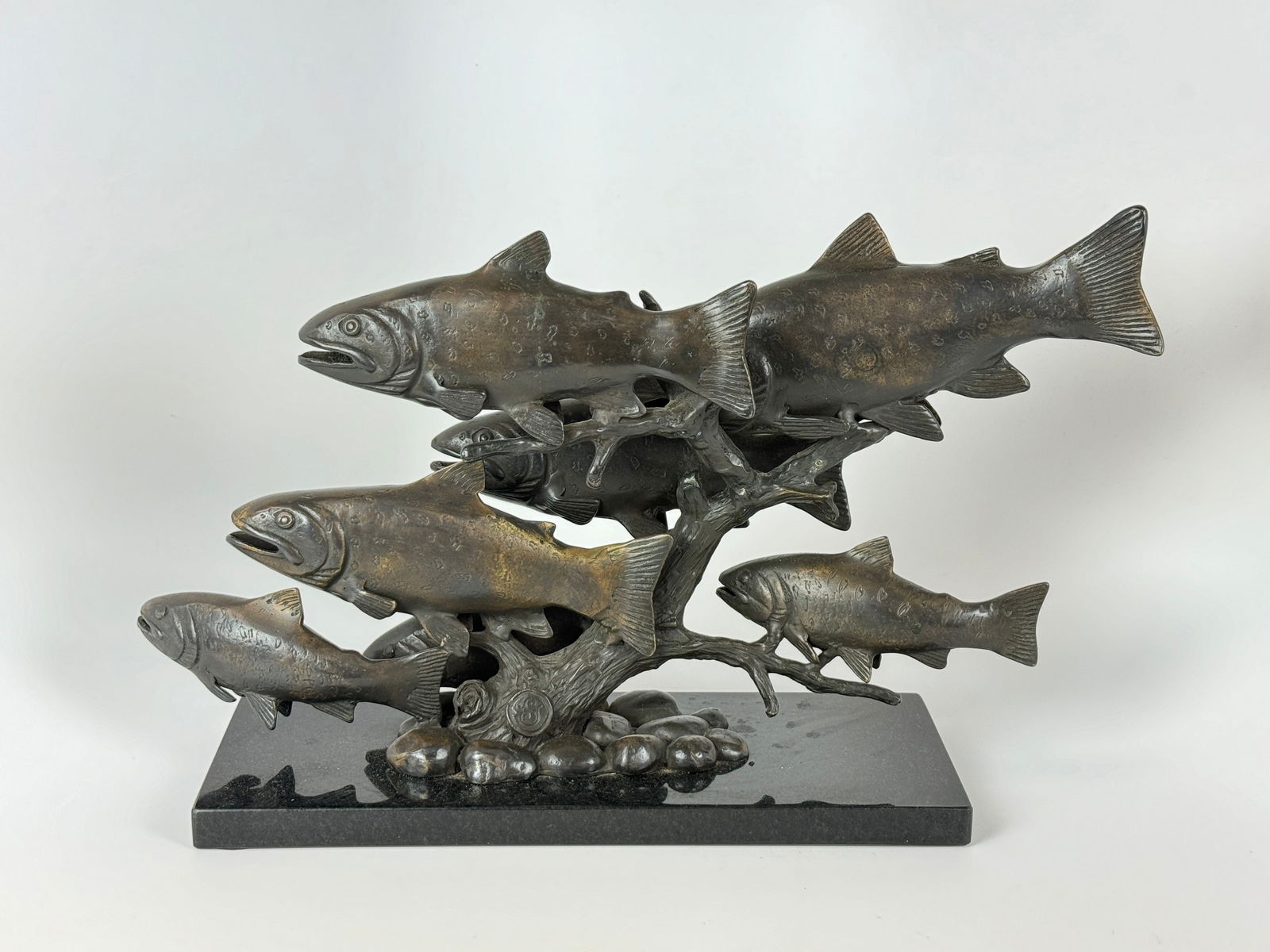 Contemporary Fish Bronze (1 of 4)