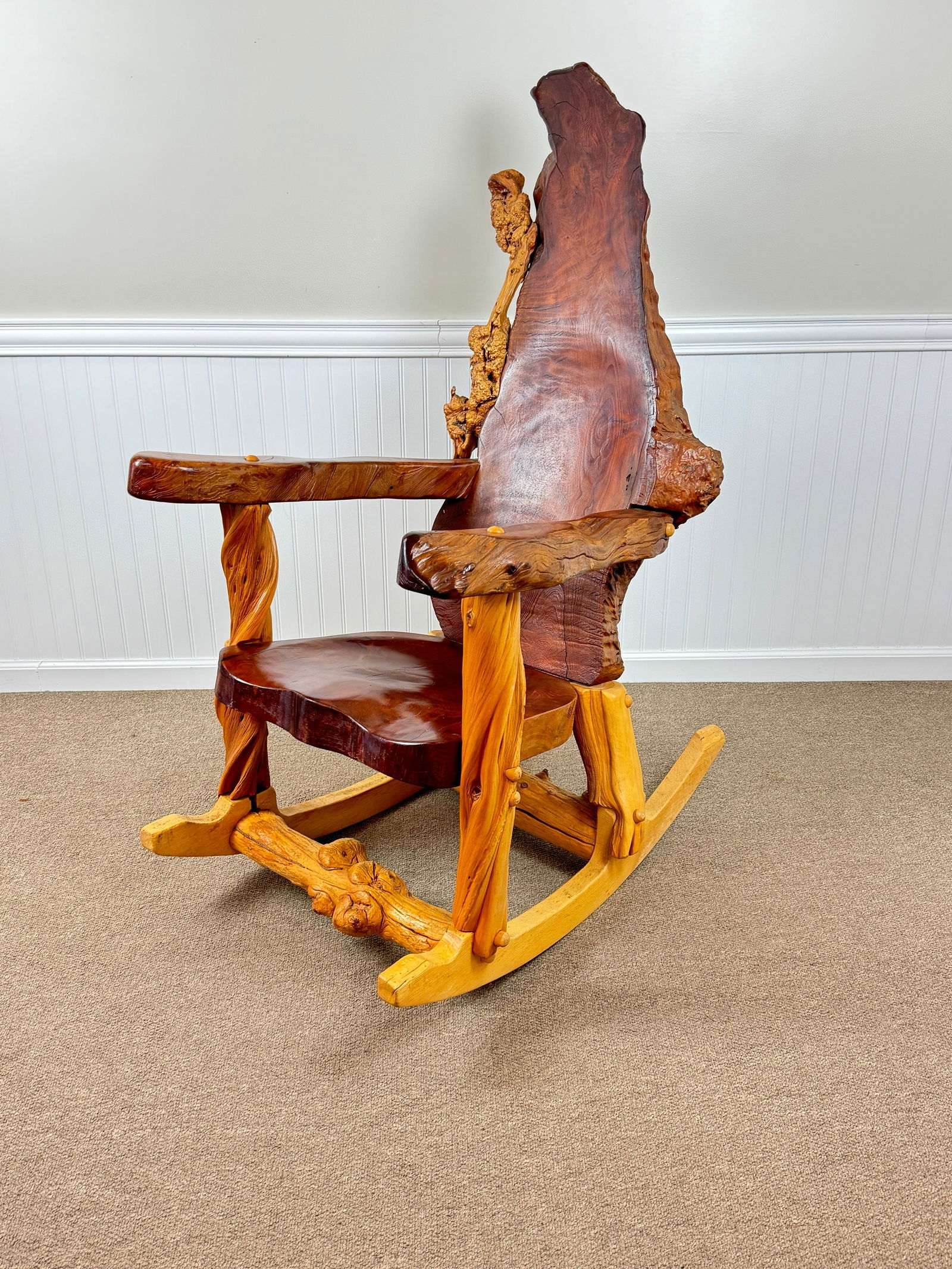 Matt Madsen Massive Free Form Rustic Rocker (1 of 5)