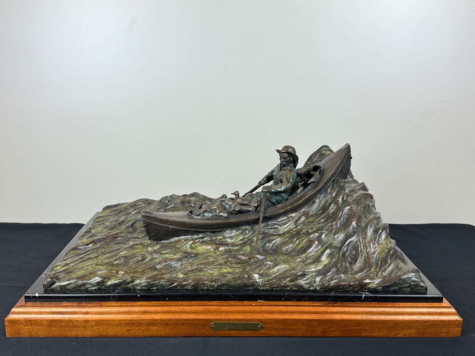 "Riding Out the Storm" Michael Ringer Bronze (1 of 6)