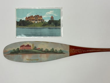 Alpheus Keech Paddle "Calumet" Clayton 1000 Island