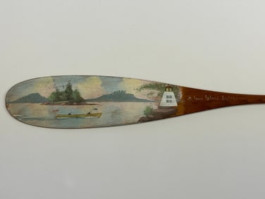 Alpheus Keech "A 1000 Island Lighthouse" Paddle