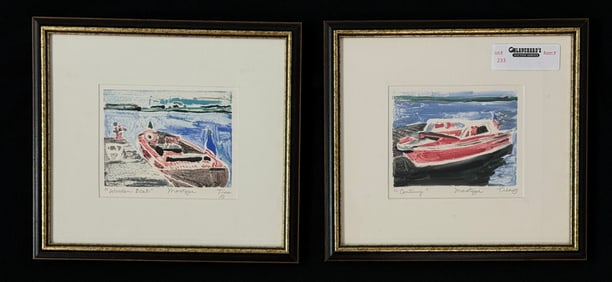 Christine Tisa Original Monotypes