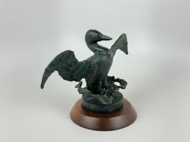 Gary Rubnick Loon Metal Sculpture