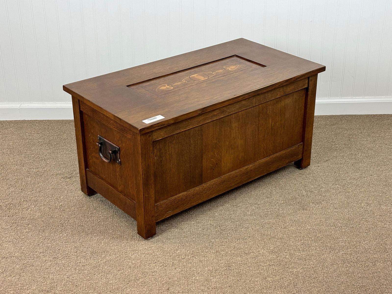 Stickley Arts & Crafts Inlaid Brides Box (1 of 5)