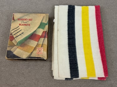 Hudson Bay Blanket and Box