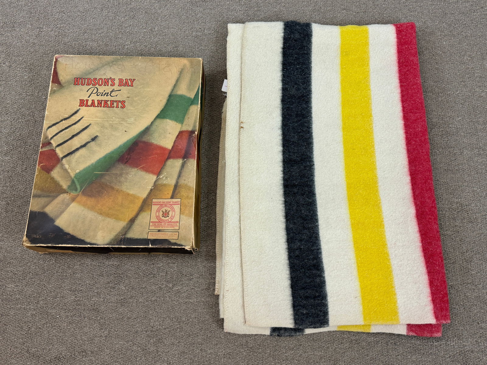 Hudson Bay Blanket and Box (1 of 3)