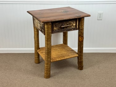 George Jaques Adirondack Single Drawer End Stand