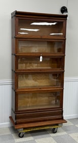 Macey Oak 5 Section Stacking Bookcase