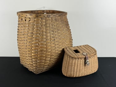 Pack Basket and Fishing Creel