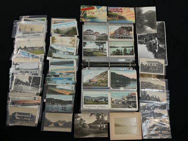 Extensive Adirondack Postcard Collection