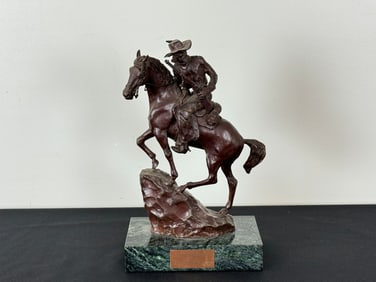 "The Outlaw" Western Bronze by Richard A. Myer