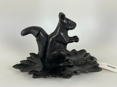 Cast Aluminum Squirrel Nut Cracker