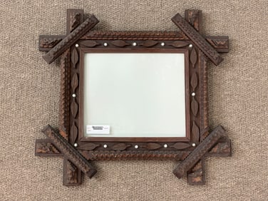Tramp Art Picture Frame