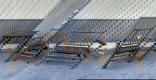 Old Hickory 4 Piece Porch Set