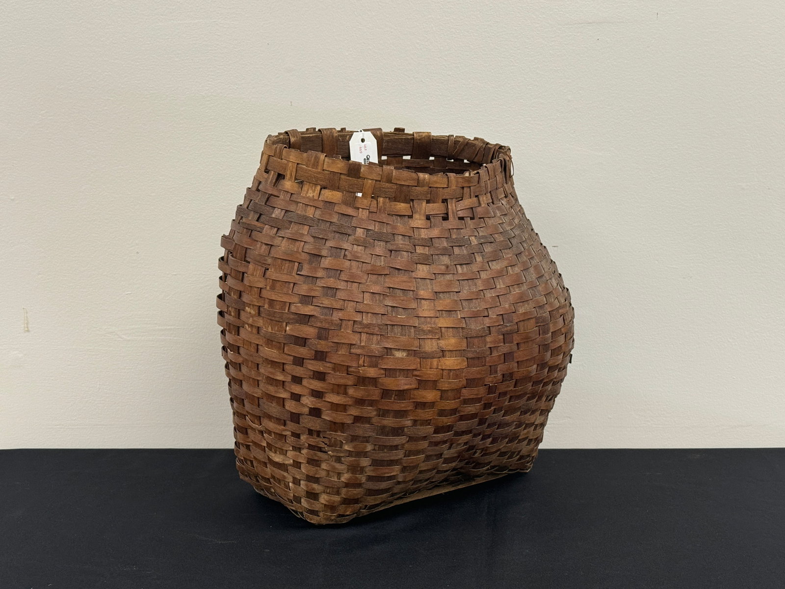 Early Pack Basket: 18" tall. Some roughness.