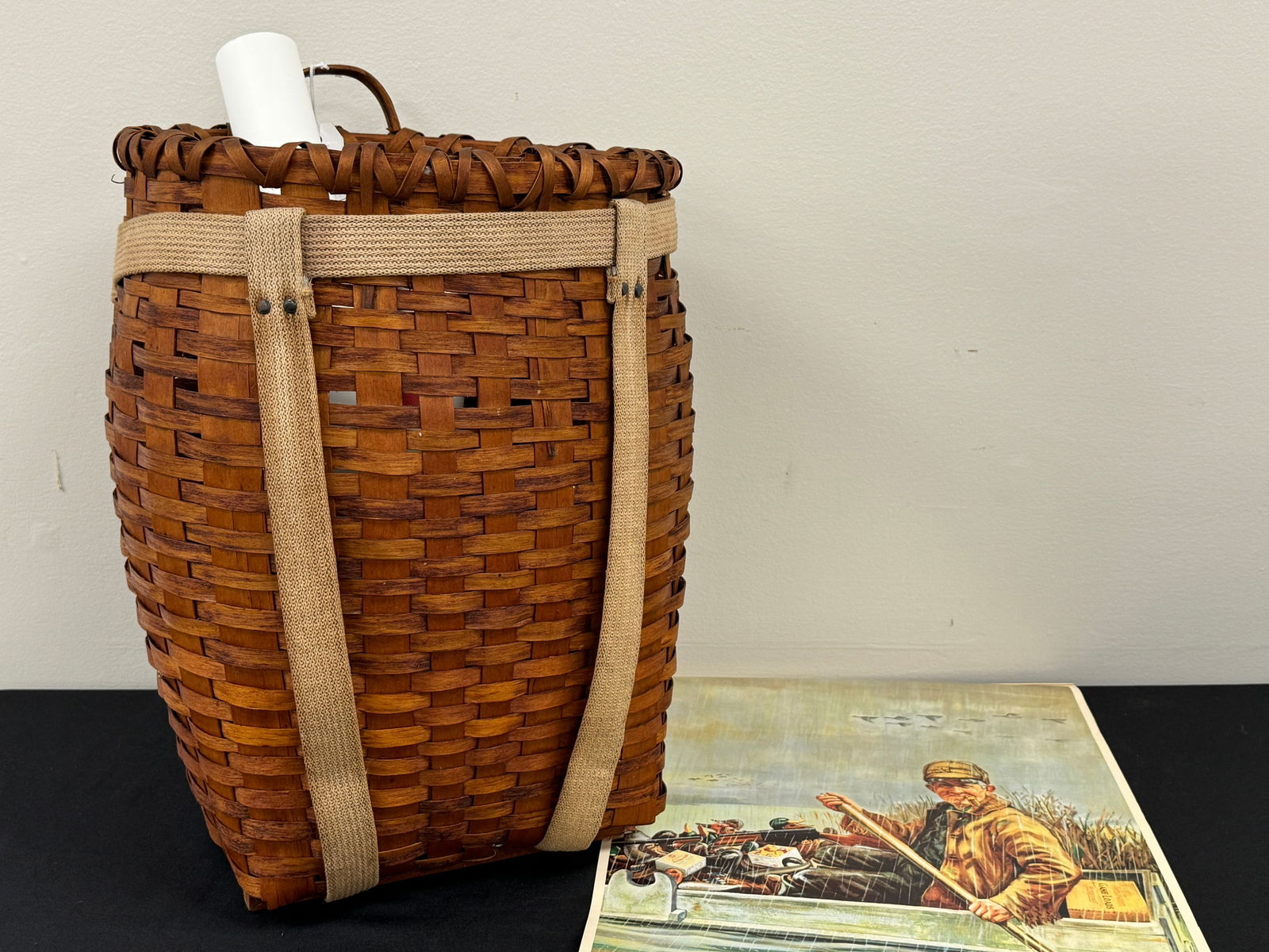 Adirondack Pack Basket with Canvas Straps (1 of 4)