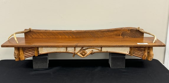 Peter Winter Adirondack Wall Shelf