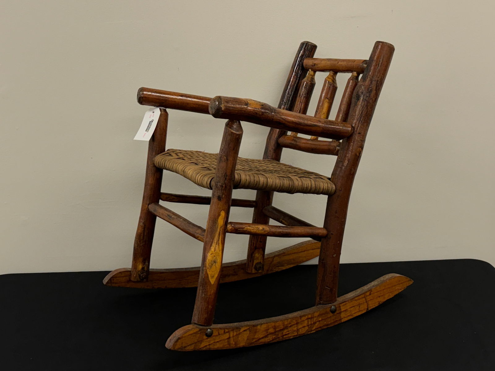 Old Hickory Spindle Back Youth Rocker (1 of 2)