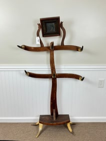 Western Cow Horn Coat Tree