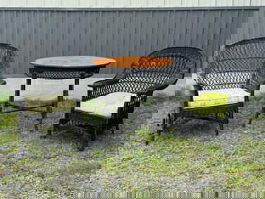 3 Piece Assembled Wicker Set