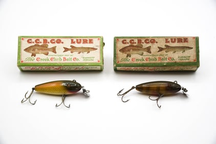 2 Creek Chub Baby Wigglers