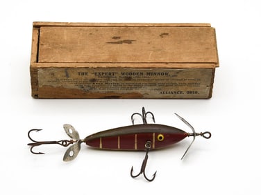 Early F.C. Woods Expert Minnow