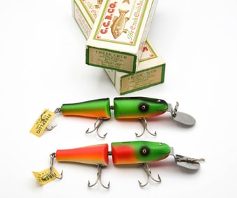 Creek Chub Fire Lacquer Jointed Pikies