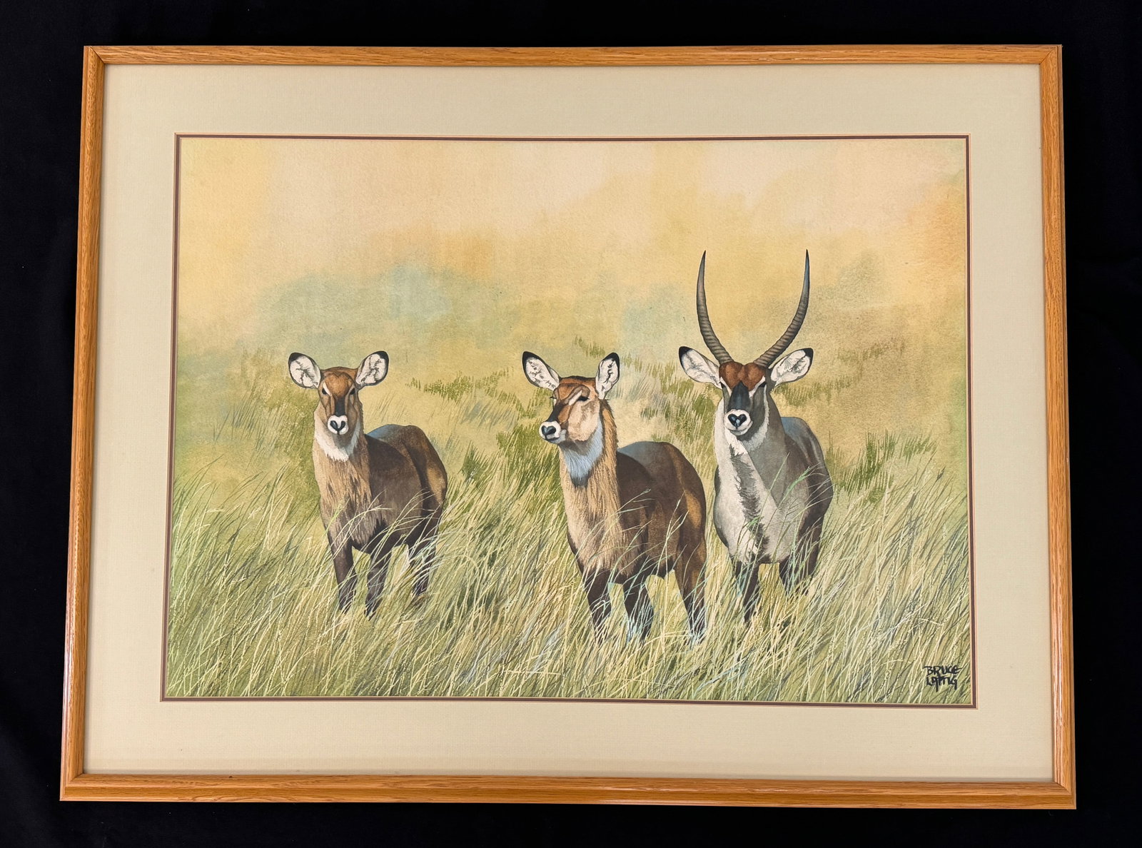 Original Bruce Lattig Painting (1 of 3)