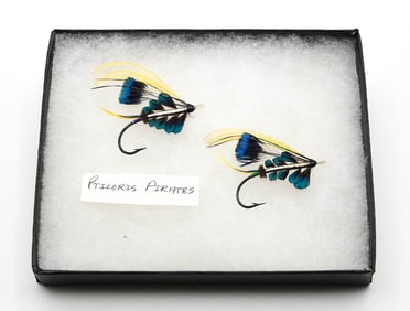 Vintage "Ptiloris Pirates" Salmon Flies