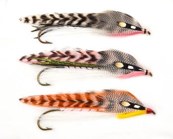 3 Cullen Classic Streamer Flies