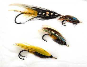 4 Cullen Salmon Flies