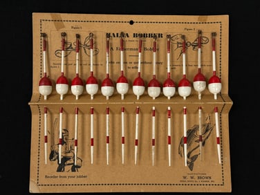 Vintage Float Store Display Card