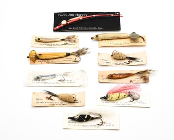Jim Harvey Carded Flyrod Lures