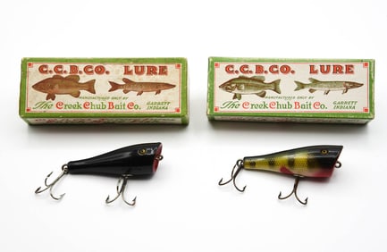 2 Creek Chub Plunkers