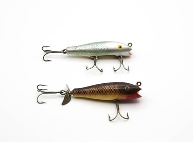 2 Creek Chub Midget Darter Specials