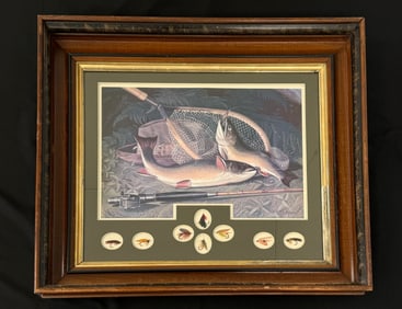 Framed Cullen Wet Flies