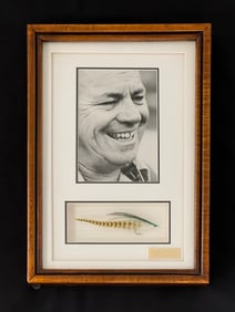 Framed Lefty Kreh Deceiver Fly